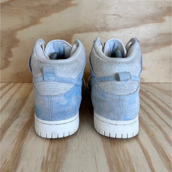 Nike - Dunk High - Sneakers - Worn Blue - Women's - 8 - FD0882-400 - Picture 6 of 9